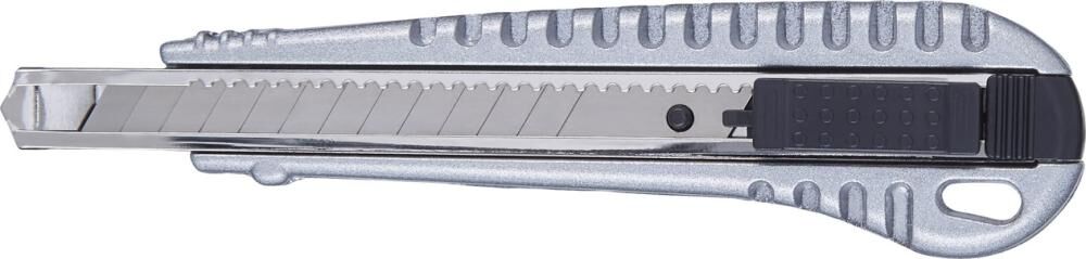 Fortis  Cuttermesser Metall 9 mm mit 1 Klinge Produktbild Fortis  Cuttermesser Metall 9 mm mit 1 Klinge bild 2