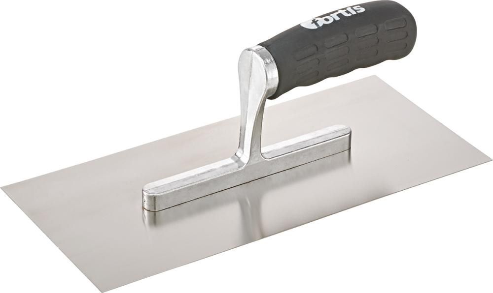 Fortis Glättekelle rostfrei 280 x 130 mm Softgriff Produktbild Fortis Glättekelle rostfrei 280 x 130 mm Softgriff