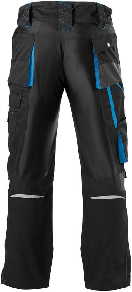 Fortis Bundhose 24 Herren schwarz türkis Gr. 46 Produktbild Fortis Bundhose 24 Herren schwarz türkis Gr. 46 bild 2