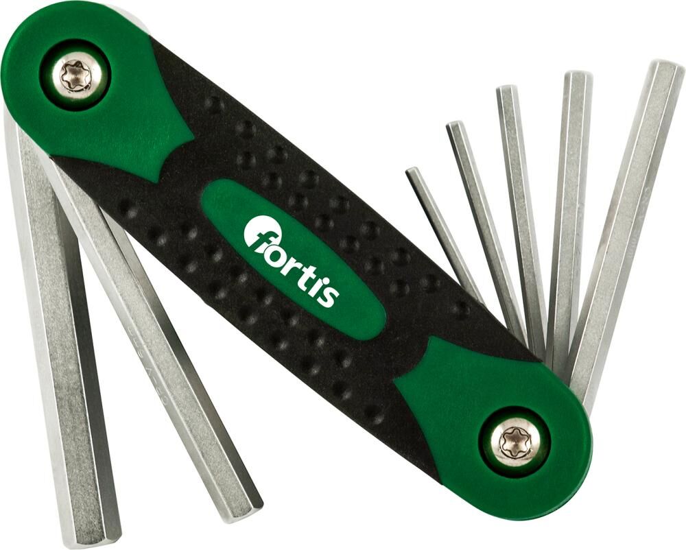 Fortis  Schraubendrehersatz für Innen 6 kant im Klapphalter Produktbild Fortis  Schraubendrehersatz für Innen 6 kant im Klapphalter
