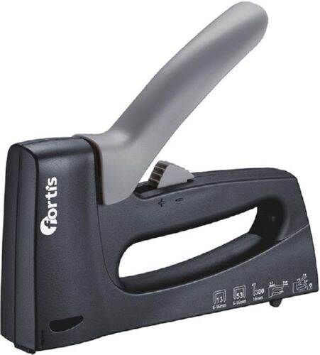 Fortis  Handtacker 3 in 1 aus Kunststoff Produktbild Fortis  Handtacker 3 in 1 aus Kunststoff