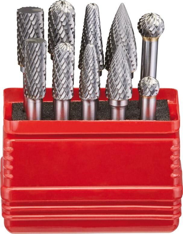 Fortis Frässtift Satz Hartmetall 6 mm 10 Teile Fortis Frässtift Satz Hartmetall 6 mm 10 Teile