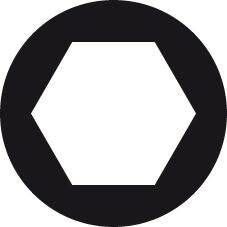 Produktbild Fortis Kraft Steckschlüsseleinsatz mit Kunststoffhülse 1/2 Zoll 19x85 mm bild 2