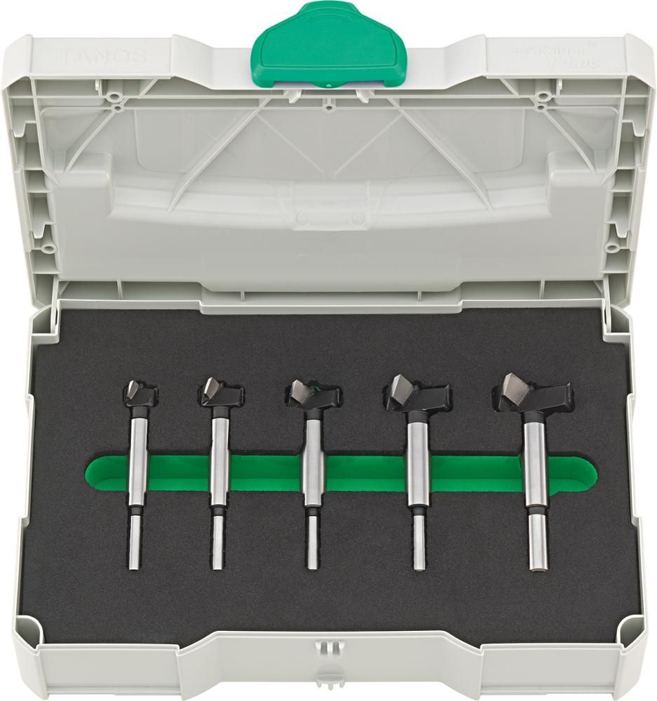 Fortis HW Kunstbohrer Satz 5 teilig 15 bis 35 mm im Systainer Produktbild Fortis HW Kunstbohrer Satz 5 teilig 15 bis 35 mm im Systainer