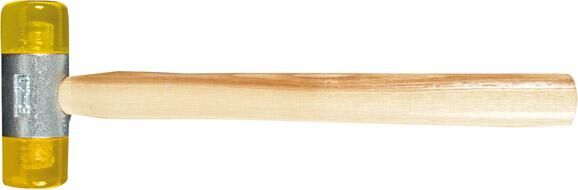 Fortis  Kunststoffhammer gelb 32 mm Gr. 3 Produktbild Fortis  Kunststoffhammer gelb 32 mm Gr. 3