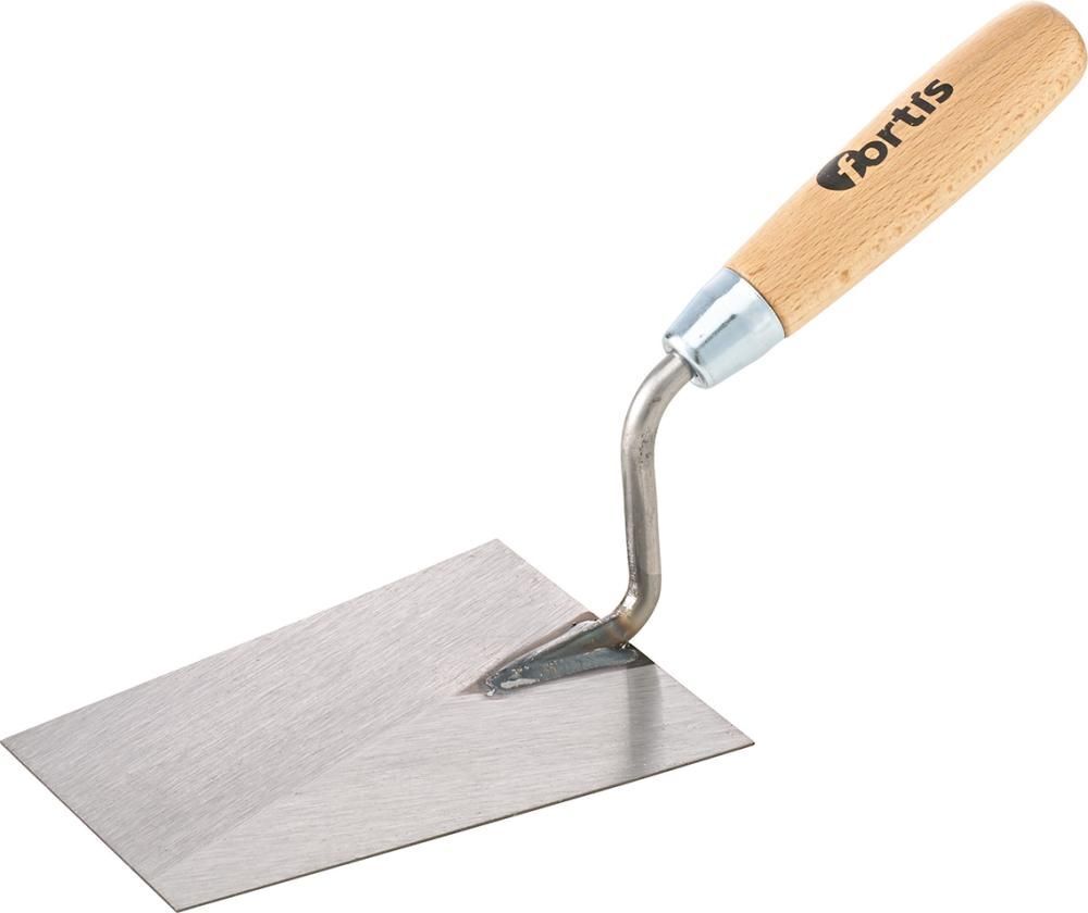 Fortis Maurerkelle 160 mm mit geradem Hals Produktbild Fortis Maurerkelle 160 mm mit geradem Hals