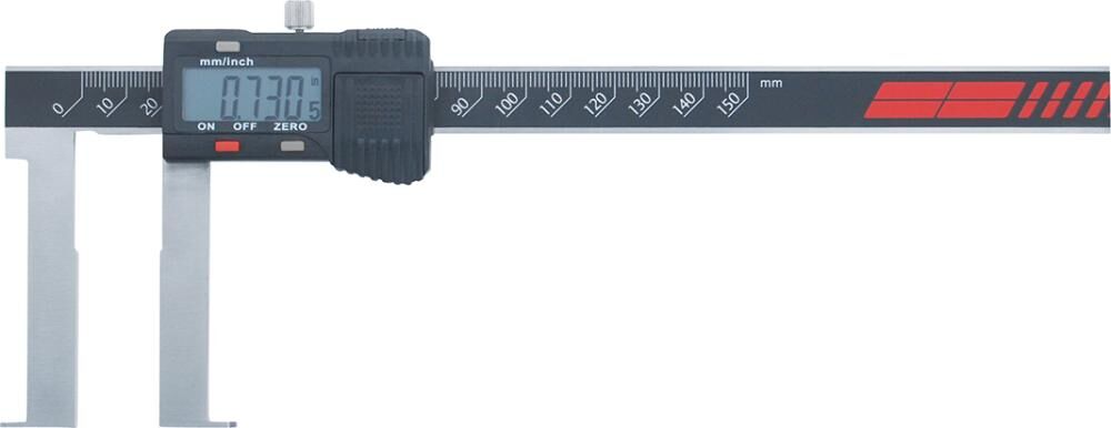 Fortis Messschieber Nuten digital 35-200/0,01mm Produktbild Fortis Messschieber Nuten digital 35-200/0,01mm
