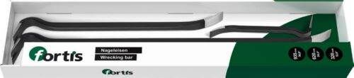 Fortis  Nageleisen Set 3 Teile 320 + 620 + 935 mm Produktbild Fortis  Nageleisen Set 3 Teile 320 + 620 + 935 mm