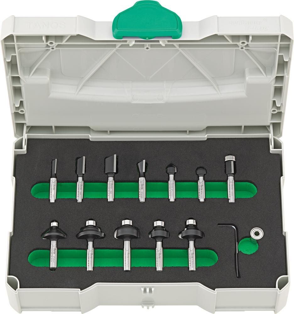 Fortis HW Profi Schaftfräsersatz 12 teilig im Systainer Produktbild Fortis HW Profi Schaftfräsersatz 12 teilig im Systainer