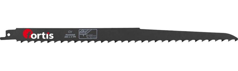 Fortis Säbelsägeblatt für Holz CV 300/280/8,5 Produktbild Fortis Säbelsägeblatt für Holz CV 300/280/8,5