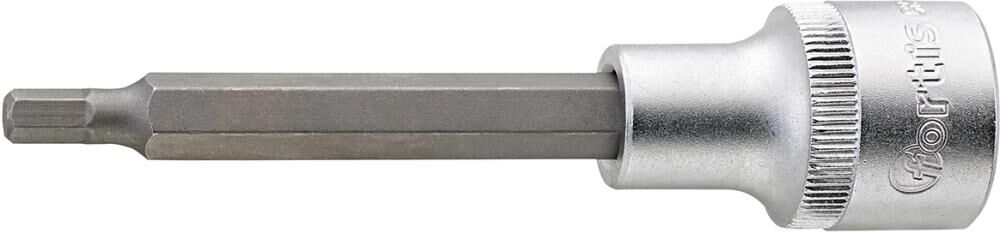Fortis Schraubendreher Einsatz Innensechskant 1/2 Zoll 7 x 100 mm Produktbild Fortis Schraubendreher Einsatz Innensechskant 1/2 Zoll 7 x 100 mm