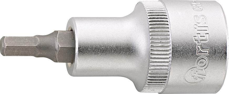 Fortis Schraubendreher Einsatz sechskant 1/2 Zoll 6 x 55 mm Produktbild Fortis Schraubendreher Einsatz sechskant 1/2 Zoll 6 x 55 mm