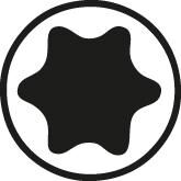 Fortis  Schraubendreher für Innen Torx TX 6x 75 mm Produktbild Fortis  Schraubendreher für Innen Torx TX 6x 75 mm bild 2