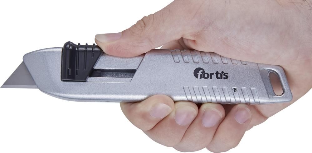 Fortis  Sicherheitsmesser Alu mit 1 Trapezklinge Produktbild Fortis  Sicherheitsmesser Alu mit 1 Trapezklinge bild 4
