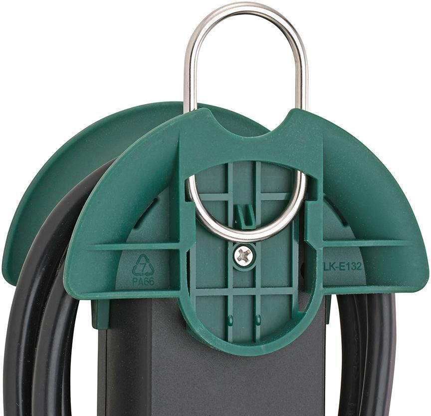 Fortis Steckdosenleiste 5 fach H05VV-F3G1,5 Kabellänge 3 m Aufrollhilfe und Haken Produktbild Fortis Steckdosenleiste 5 fach H05VV-F3G1,5 Kabellänge 3 m Aufrollhilfe und Haken bild 3