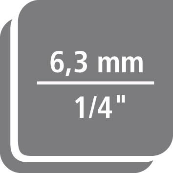 Fortis Steckschlüssel Einsatz 1/4 Zoll 7 mm 6-kant lang Produktbild Fortis Steckschlüssel Einsatz 1/4 Zoll 7 mm 6-kant lang bild 3