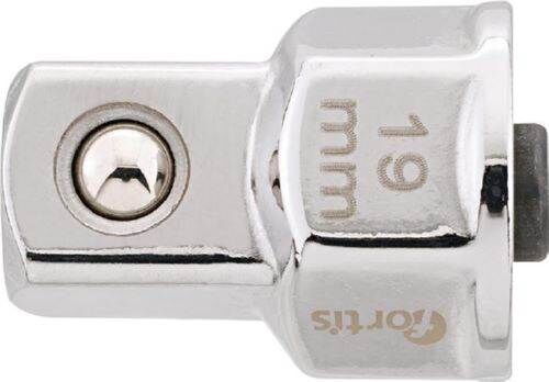 Fortis  Steckschlüssel Adapter für Ratschenschlüssel 19 mm für 1/2 Zoll Produktbild Fortis  Steckschlüssel Adapter für Ratschenschlüssel 19 mm für 1/2 Zoll