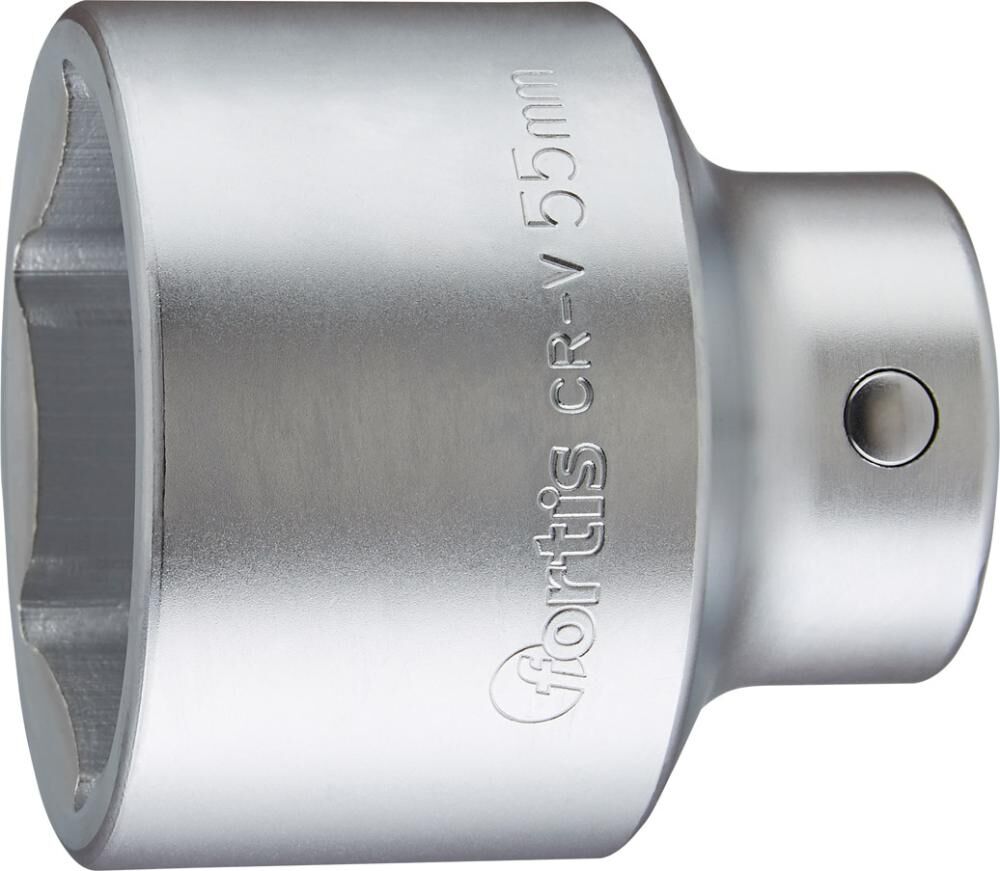 Fortis Steckschlüsseleinsatz sechskant 3/4 Zoll 55 mm Produktbild Fortis Steckschlüsseleinsatz sechskant 3/4 Zoll 55 mm