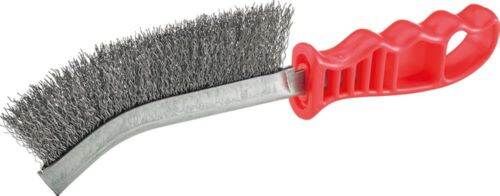 Fortis Drahtbürste Stahldraht gewellt Kunststoffgriff 280 x 25 mm Produktbild Fortis Drahtbürste Stahldraht gewellt Kunststoffgriff 280 x 25 mm