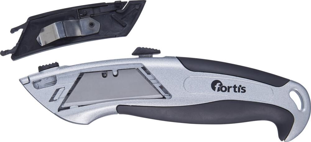 Fortis  Universalmesser Alu Auto mit 6 Trapezklinge Produktbild Fortis  Universalmesser Alu Auto mit 6 Trapezklinge bild 4