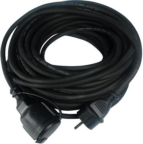 Fortis  Verlängerungskabel H07RN-F3G1,5 10 Meter mit Stecker und Kupplung Produktbild Fortis  Verlängerungskabel H07RN-F3G1,5 10 Meter mit Stecker und Kupplung