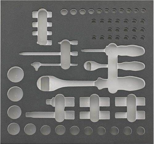Fortis Werkzeugmodul 2/3 Steckschlüssel 1/4 Zoll und 1/2 Zoll leer Produktbild Fortis Werkzeugmodul 2/3 Steckschlüssel 1/4 Zoll und 1/2 Zoll leer
