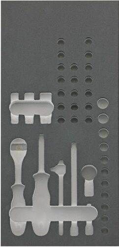 Fortis  Werkzeugmodul 1/3 Steckschlüssel 1/4 Zoll leer Produktbild Fortis  Werkzeugmodul 1/3 Steckschlüssel 1/4 Zoll leer