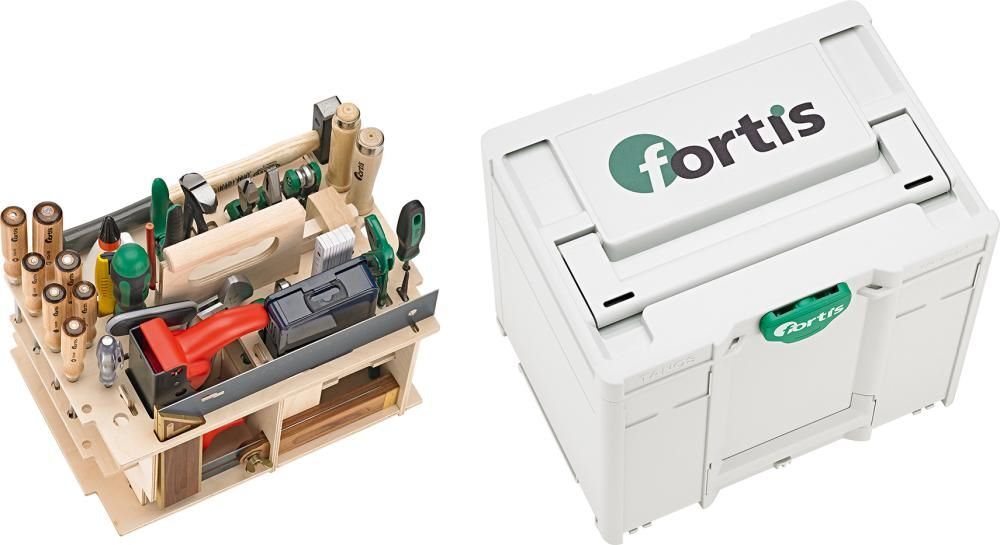 Fortis Werkzeugsystainer für Schreiner 37 Teile Fortis Werkzeugsystainer für Schreiner 37 Teile