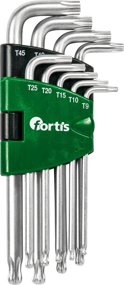 Fortis Winkelschraubendreher TX 9-45 lang Clip mit 9 Teilen Produktbild Fortis Winkelschraubendreher TX 9-45 lang Clip mit 9 Teilen
