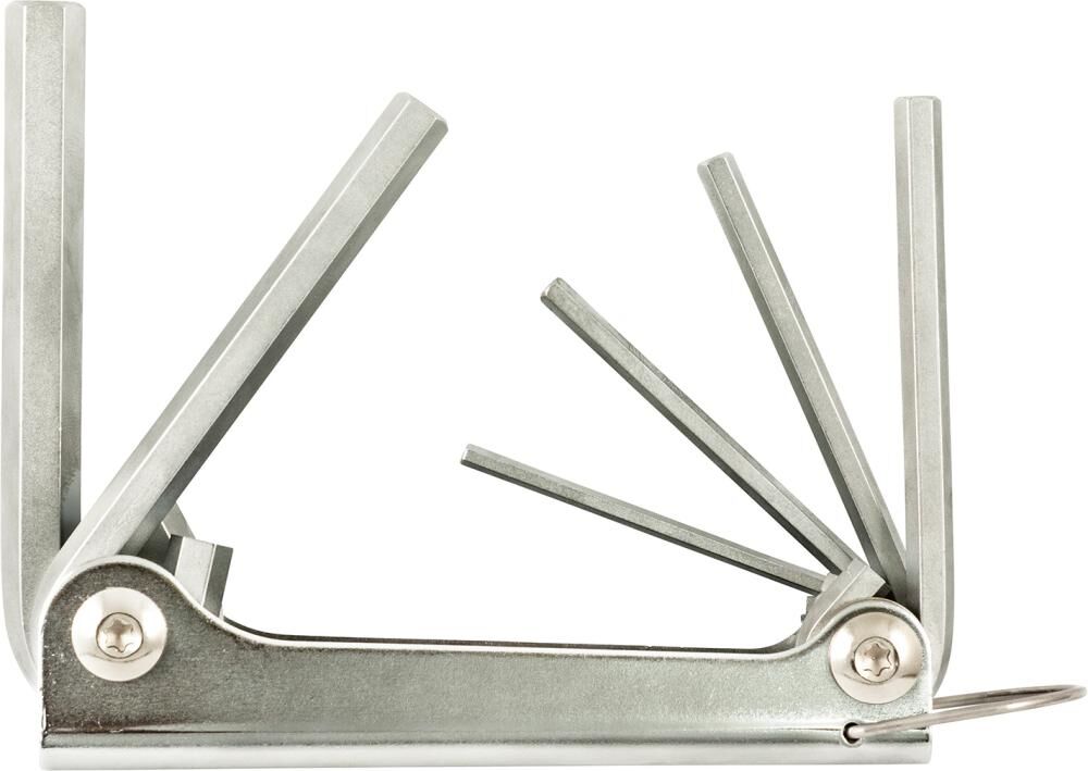 Fortis  Winkelschraubendrehersatz im Handklapphalter Metall 3-10 mm Produktbild Fortis  Winkelschraubendrehersatz im Handklapphalter Metall 3-10 mm