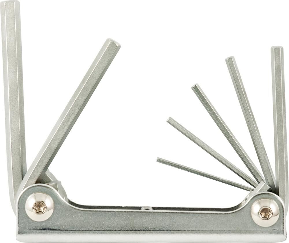 Fortis  Winkelschraubendrehersatz im Handklapphalter Metall 1,5-6 mm Produktbild Fortis  Winkelschraubendrehersatz im Handklapphalter Metall 1,5-6 mm