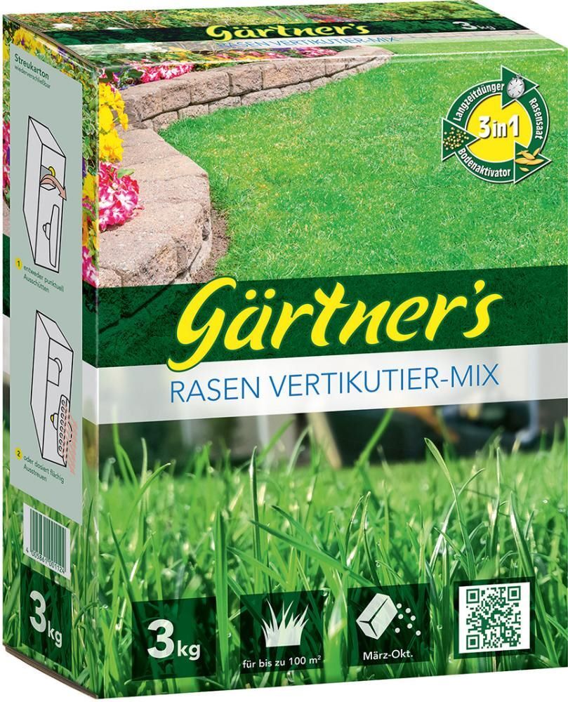 Gärtner`s Vertikutiermix 3 kg Produktbild Gärtner`s Vertikutiermix 3 kg