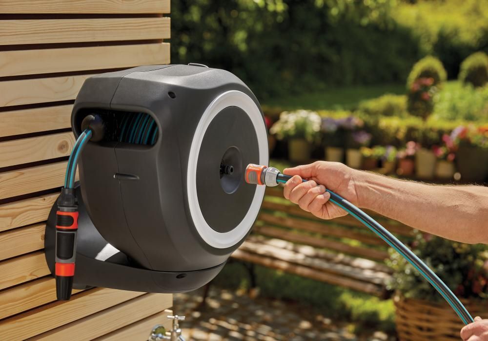 Gardena Wand Schlauchbox RollUp 20 meter Schlauch Produktbild Gardena Wand Schlauchbox RollUp 20 meter Schlauch bild 9