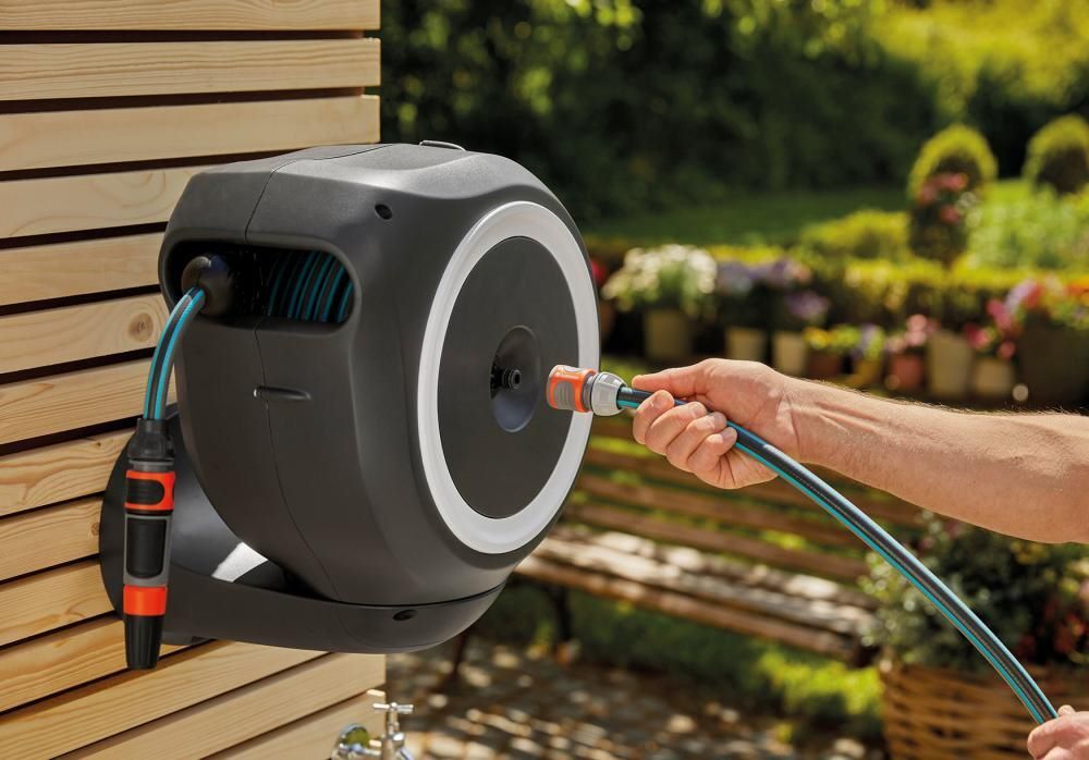 Gardena Wand Schlauchbox RollUp 20 meter Schlauch Produktbild Gardena Wand Schlauchbox RollUp 20 meter Schlauch bild 8