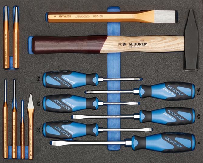 GEDORE Werkzeugsortiment 147 teilig Produktbild GEDORE Werkzeugsortiment 147 teilig bild 3