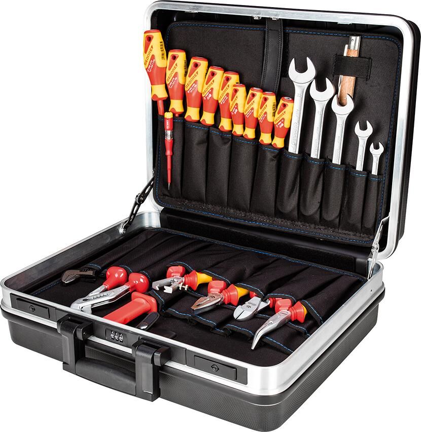GEDORE Werkzeugsortiment VDE mit Koffer 74 teilig Produktbild GEDORE Werkzeugsortiment VDE mit Koffer 74 teilig