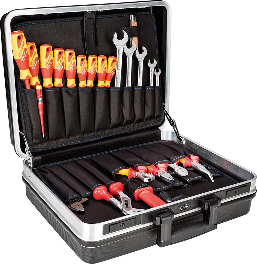 GEDORE Werkzeugsortiment VDE mit Koffer 74 teilig Produktbild GEDORE Werkzeugsortiment VDE mit Koffer 74 teilig bild 3