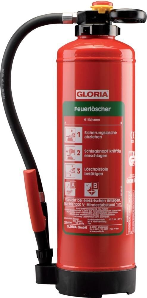 Gloria- Aufladelöscher Schaum SK 9 PRO Produktbild Gloria- Aufladelöscher Schaum SK 9 PRO