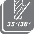 Gühring Ratiofräser lang DIN6527 VHM FIRE Z4 Schaft HB 16mm Gühring Ratiofräser lang DIN6527 VHM FIRE Z4 Schaft HB 16mm
