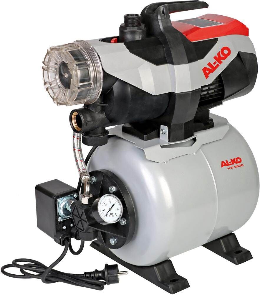 Alko Hauswasserwerk HW 3600 850 Watt Fördermenge 3600 Liter Produktbild Alko Hauswasserwerk HW 3600 850 Watt Fördermenge 3600 Liter
