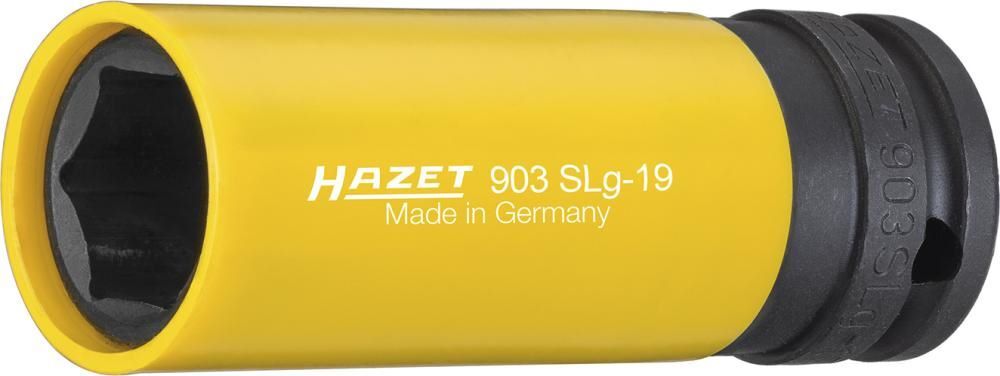 Hazet Kraft Steckschlüsseleinsatz mit Kunststoff Hülse 1/2 Zoll 19 x 85 mm Produktbild Hazet Kraft Steckschlüsseleinsatz mit Kunststoff Hülse 1/2 Zoll 19 x 85 mm