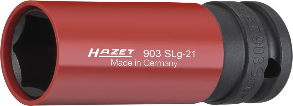 Hazet Kraft Steckschlüsseleinsatz mit Kunststoff Hülse 1/2 Zoll 21 x 85 mm Produktbild Hazet Kraft Steckschlüsseleinsatz mit Kunststoff Hülse 1/2 Zoll 21 x 85 mm