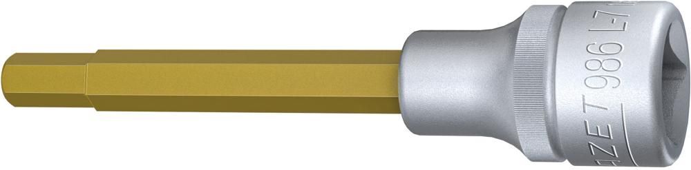 Hazet Schraubendrehereinsatz 1/2 Zoll Innensechskant 7 x 100 mm Produktbild Hazet Schraubendrehereinsatz 1/2 Zoll Innensechskant 7 x 100 mm