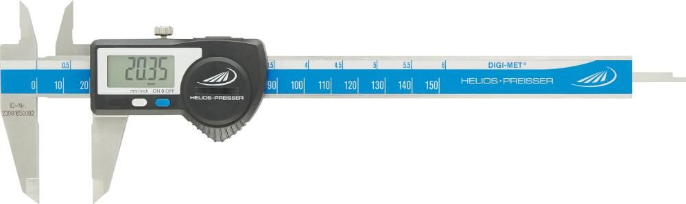 Helios Preisser DigitalerTaschenmessschieber 150mm mit Datenausgang Produktbild Helios Preisser DigitalerTaschenmessschieber 150mm mit Datenausgang