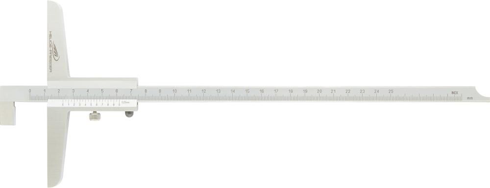 Helios Preisser Tiefenmessschieber mit abgesetztem Messstift 1/20 250x130mm Helios Preisser Tiefenmessschieber mit abgesetztem Messstift 1/20 250x130mm