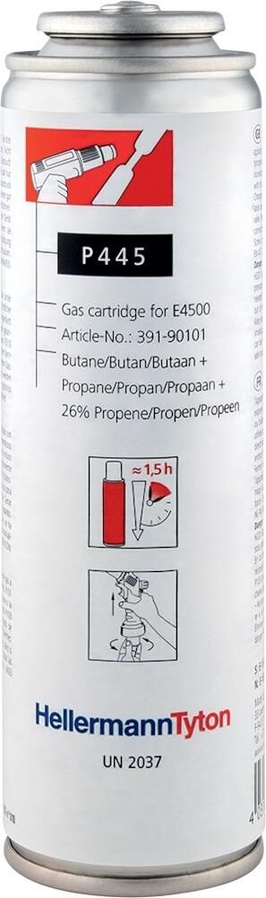 Hellermann Tyton Ersatzkartuschen Gas P445 für Gasheizpistole Produktbild Hellermann Tyton Ersatzkartuschen Gas P445 für Gasheizpistole