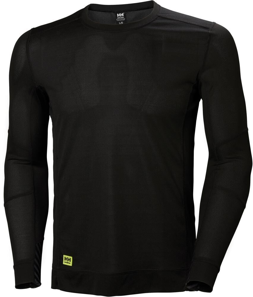 Helly Hansen Funktionshemd Langarm LIFA schwarz Gr. S Produktbild Helly Hansen Funktionshemd Langarm LIFA schwarz Gr. S