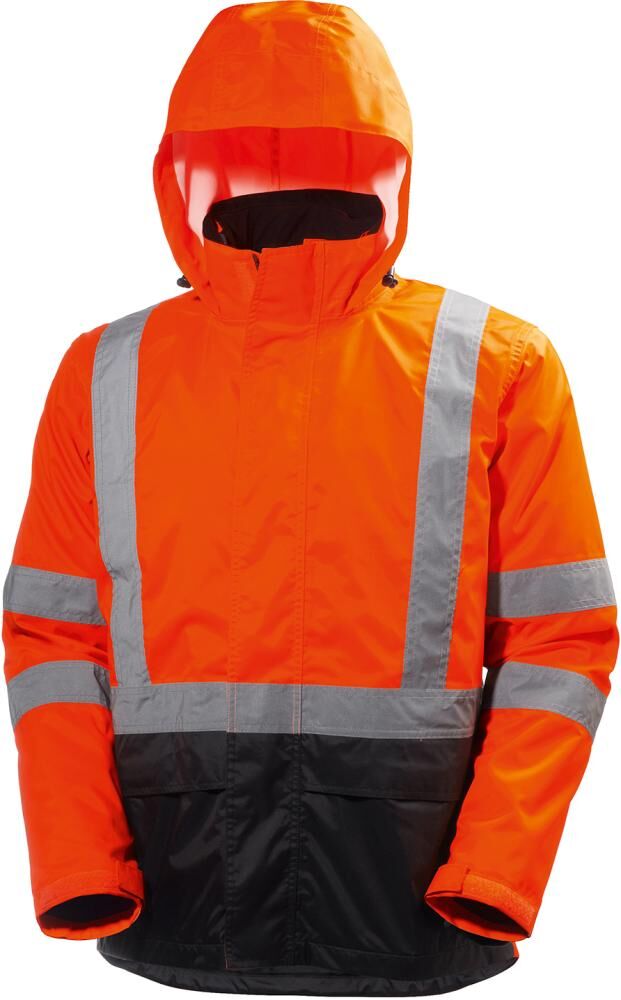 Helly Hansen Warn Shelljacke ALTA orange charcoal Gr. XL Produktbild Helly Hansen Warn Shelljacke ALTA orange charcoal Gr. XL