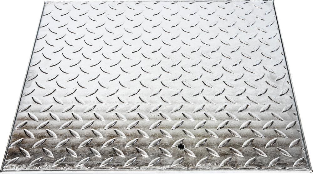 Homberg Schachtabdeckung verzinkt 60 x 60 cm begehbar Produktbild Homberg Schachtabdeckung verzinkt 60 x 60 cm begehbar