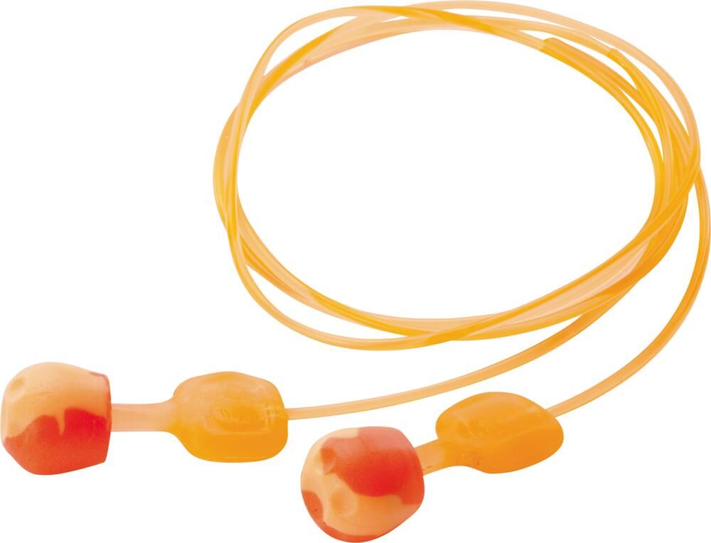 Honeywell  Gehörschutzstöpsel Trust Fit mit Band Box mit 100 Paar Produktbild Honeywell  Gehörschutzstöpsel Trust Fit mit Band Box mit 100 Paar